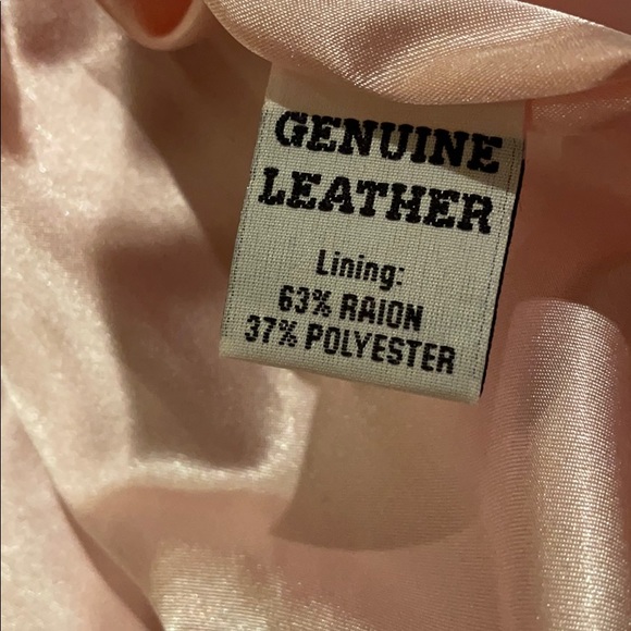 Pink Leather jacket - Picture 10 of 12